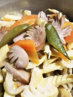 飾り切りウインナー入り煮物-レシピのメイン写真