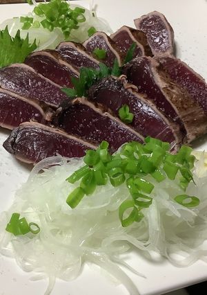 明神丸の塩たたきを自宅で-レシピのメイン写真