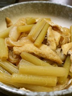 生のフキの煮物-レシピのメイン写真