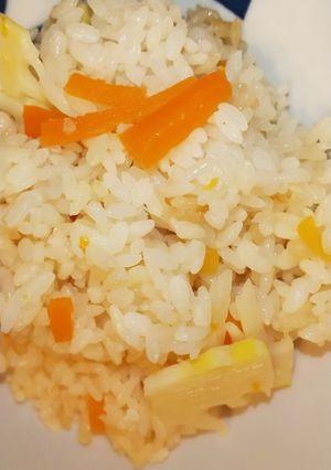 材料３つ！おかずと相性バッチリ筍ご飯♪-レシピのメイン写真