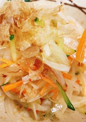 ☆新玉にんじんきゅうりみょうがのサラダ☆-レシピのメイン写真
