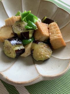 茄子が美味しい厚揚げ味噌炒め-レシピのメイン写真