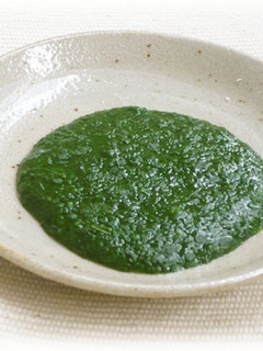 【離乳初期】つぶし野菜(青菜)-レシピのメイン写真