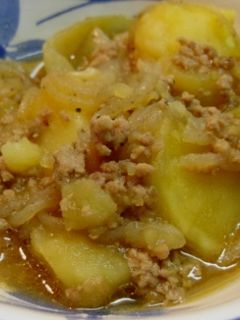 圧力鍋でそぼろ肉じゃが-レシピのメイン写真