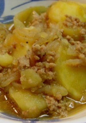 圧力鍋でそぼろ肉じゃが-レシピのメイン写真