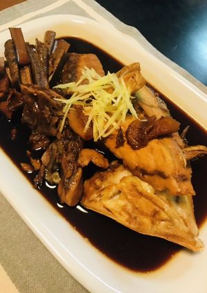 鰤カマ煮付け-レシピのメイン写真