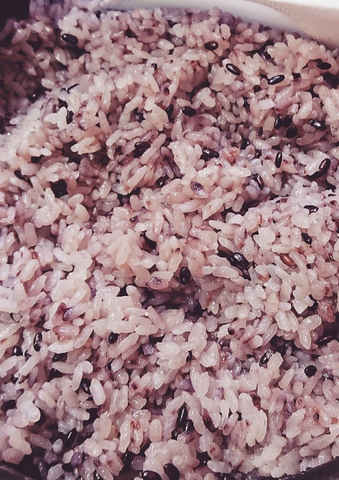 黒米いりご飯の炊き方◇黒米でお赤飯風-レシピのメイン写真