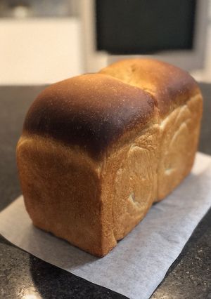 全粒粉入りで香ばしい❤️山食パン-レシピのメイン写真