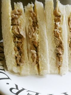 焼き肉サンドイッチ-レシピのメイン写真