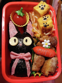 魔女の宅急便 ジジおにぎり弁当!-レシピのメイン写真