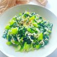 シラスと小松菜の煮びたし