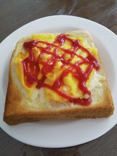 卵チーズトースト-レシピのメイン写真