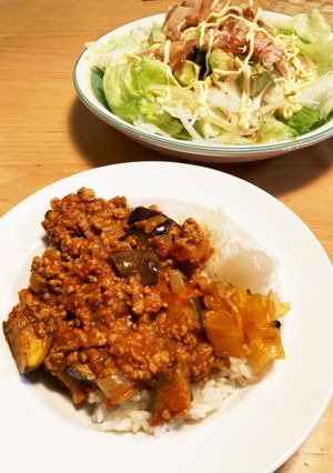 パパが作る！スパイシーキーマカレー♪-レシピのメイン写真