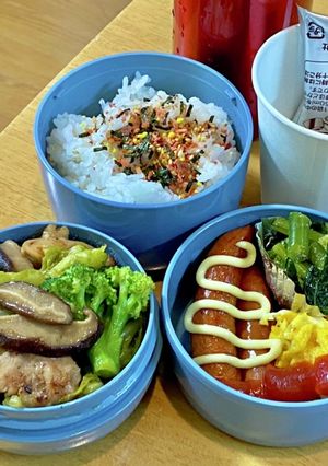 ハーブ鶏の弁当^_^ タロの弁当123-レシピのメイン写真