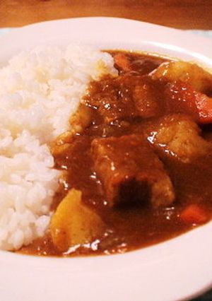簡単！豚バラブロック肉の＊柔らかカレー＊-レシピのメイン写真