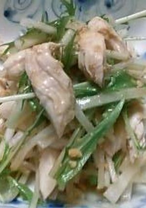 鶏ささみのアジアンサラダ-レシピのメイン写真