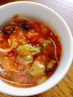 【簡単】イタリアンそうめん(トマト麺)-レシピのメイン写真