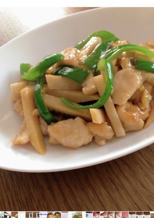 鶏胸肉であっさり青椒肉絲-レシピのメイン写真