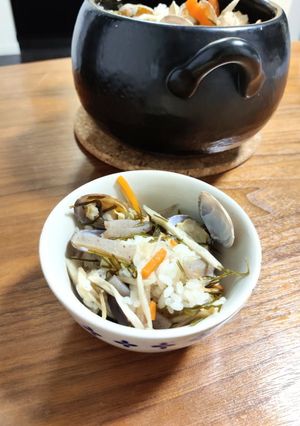 アサリの炊き込みご飯-レシピのメイン写真