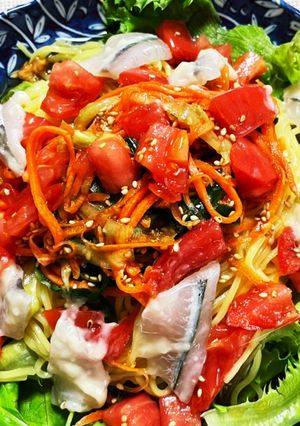 包丁要らず　簡単豪華冷やし中華-レシピのメイン写真