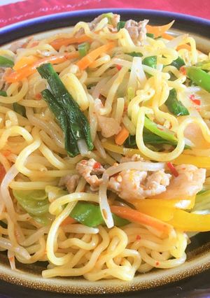 ハリッサで味付け！大人の焼きそば-レシピのメイン写真