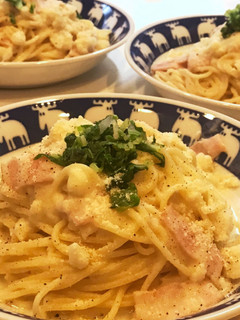 カリフラワーの茎のクリームパスタ -レシピのメイン写真