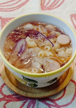 味が変わる!?野菜コンソメスープ-レシピのメイン写真