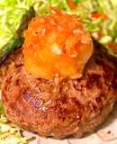 肉汁じゅわ〜！肉厚☆和風おろしハンバーグ