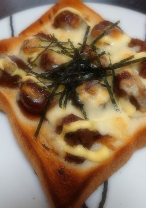 ミートボールトースト-レシピのメイン写真
