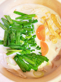 毎週食べたい♡野菜たっぷり豆乳鍋-レシピのメイン写真