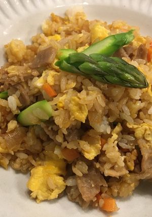 ピリ辛生姜焼きチャーハン-レシピのメイン写真
