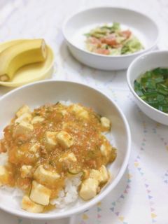 麻婆丼-レシピのメイン写真