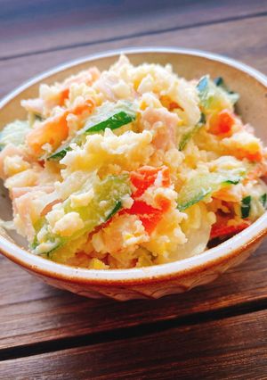 じゃがいも料理の定番！簡単♡ポテトサラダ-レシピのメイン写真