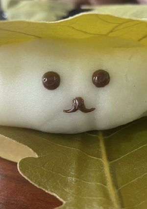 つぶらな瞳の柏餅♪-レシピのメイン写真