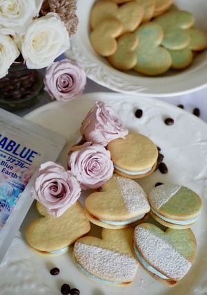サムシングリナブルー♡レモンクッキー-レシピのメイン写真