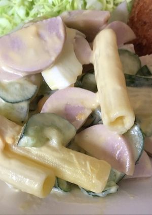子供大好き♡作り置き♡マカロニサラダ-レシピのメイン写真
