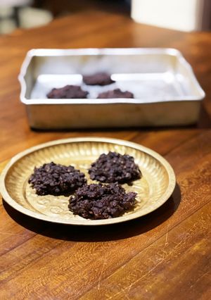 焼かずに簡単コーンフレークチョコクッキー-レシピのメイン写真