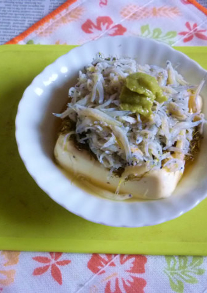 釜揚げしらすと絹ごし豆腐のタパスV2-レシピのメイン写真