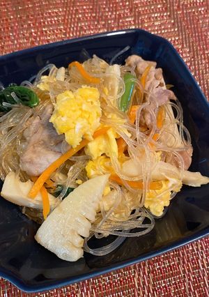 旬の筍を入れて★和風春雨ビーフン-レシピのメイン写真