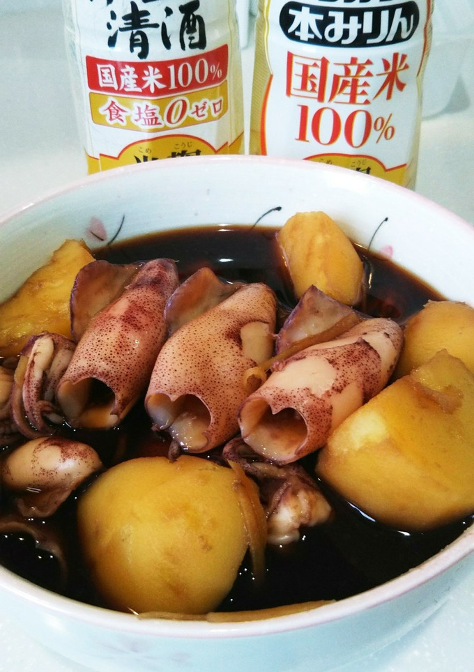 ☆豆いかと新じゃがの煮物☆-レシピのメイン写真