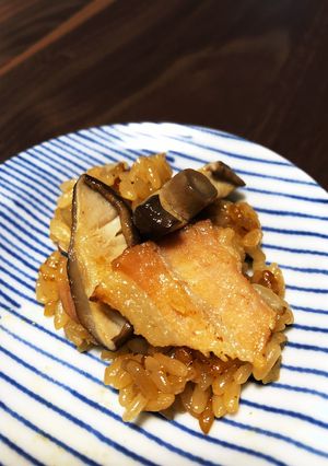 中華おこわ(焼豚、椎茸、ピーナッツ)-レシピのメイン写真