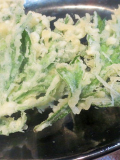 ☆春の野草よもぎの天ぷら-レシピのメイン写真