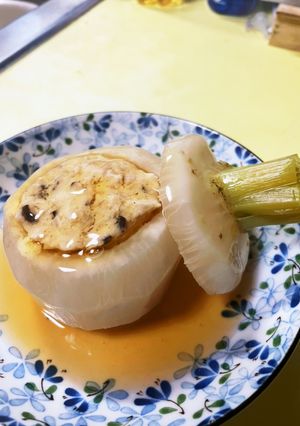 かぶの肉詰めあんかけ-レシピのメイン写真