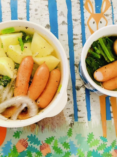 マグカップポトフ-レシピのメイン写真