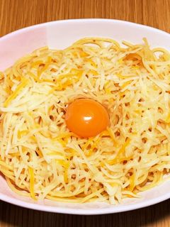 ペコリーノロマーノ風パスタ-レシピのメイン写真