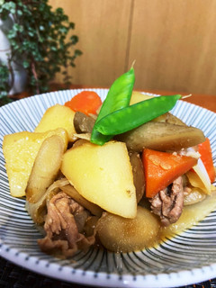 新♡豚肉の肉じゃが-レシピのメイン写真
