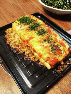 栃尾揚げのお好み焼き風-レシピのメイン写真