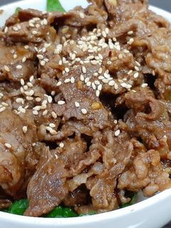 美味しい牛焼肉丼-レシピのメイン写真