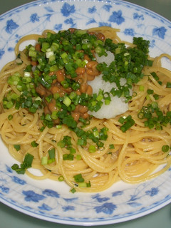 納豆おろしパスタ-レシピのメイン写真