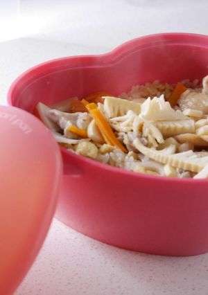 おかずいらず！レンジで簡単おこわ-レシピのメイン写真